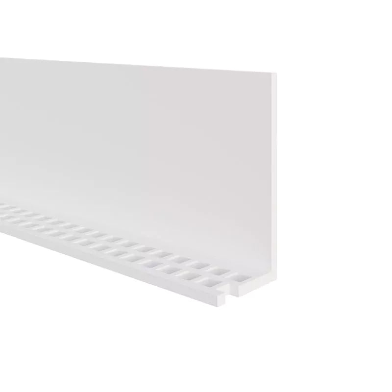 VinyPlus Ventilatieprofiel Zwart/Wit